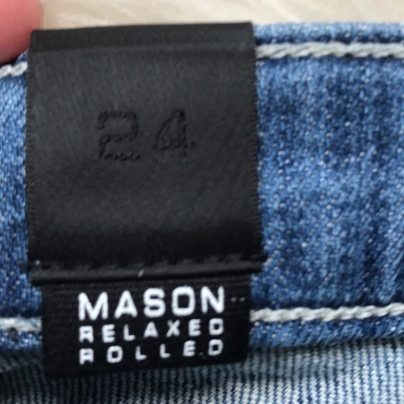 Vince Mason Relaxed Rolled mom jeans size 24 - Picture 5 of 8